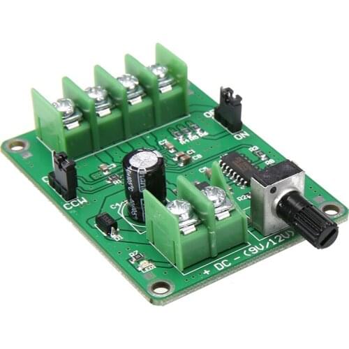 WSFS Hot 5V-12V DC Brushless Motor Driver Board Controller for 3/4 Wires Hard Drive Motor