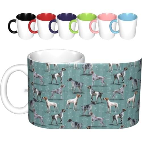 The Pointer Ceramic Mugs Coffee Cups Milk Tea Mug Pointer English German American Pointers Gun Dog Dogs Working Kennel Club