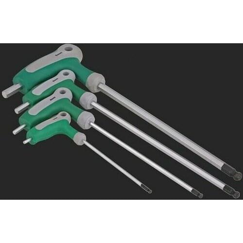 M2 - M10 CR-V chrome vanadium steel with handle Type T hex screwdriver / hex key