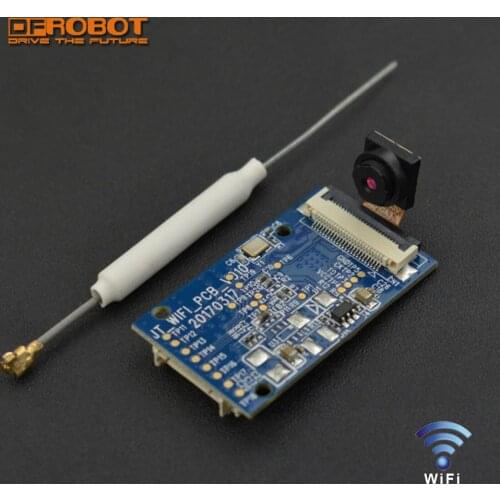 DFRobot 2.4G Wireless Video Transmission Module 640*480 Resolution with camera WiFi antenna support VR IOS Android smart devices