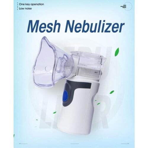 Health Care Inhale Nebulizer Mini Portable Steaming Inhaler For Baby Adult Rechargeable Mesh Atomizer Inalador Nebulizador