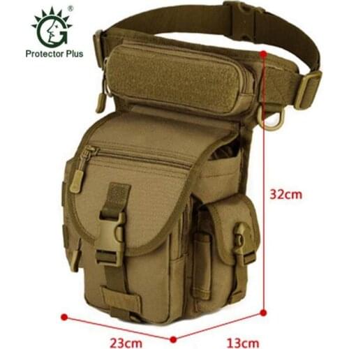 New Nylon leisure SWAT multi-function waist bag leg bag quality Chest package Male single shoulder bag wearproof travel bag