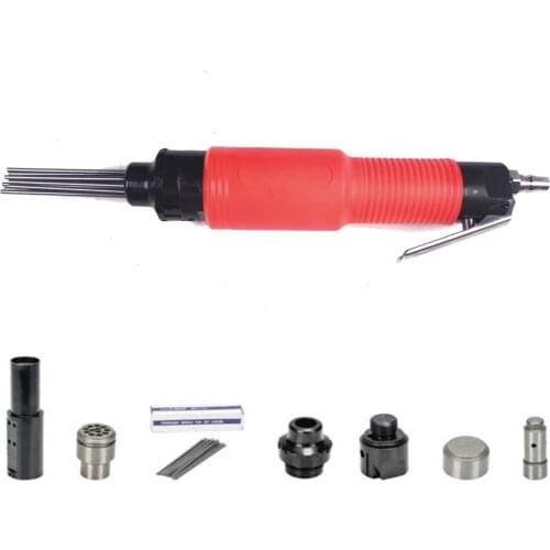 New Arrival JEX-20 Marine Pneumatic Needle Beam Derusting Gun 0.59mpa 4000-4500 rpm 3/8 " With 13 Steel Needle (3mm * 180mm )