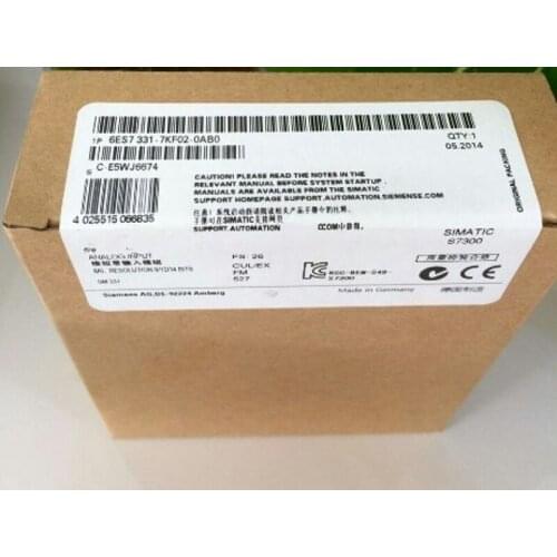 NEW in box 6ES7 331-7KF02-0AB0 PLC Module