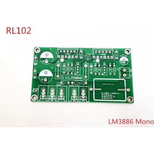 Pcb board only hifi jeff rowland two parallel btl mold lm3886 2 parallel Jeff Rowland mono amplifier board lm3886 amplifier