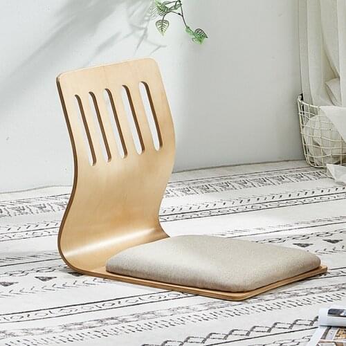Lazy Sofa Tatami Single Legless Backrest Chair for bedroom Japanese Floor Chair Cushion Seat Sofa Set Living Room Furniture