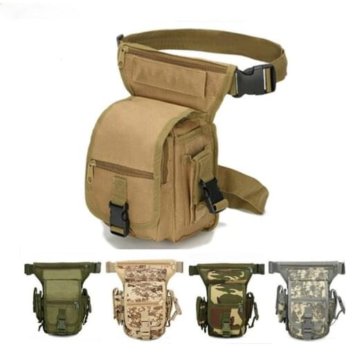 Military Waist Fanny Pack Weapons Tactics Ride Leg Bag For Men Waterproof Drop Utility Thigh Pouch Multi-Purpose Hip Belt