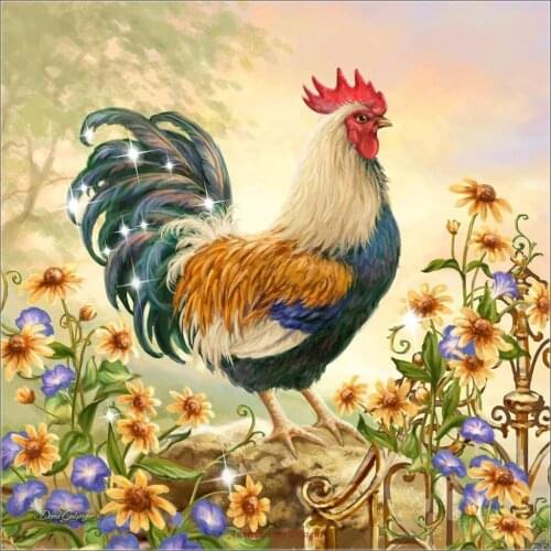 Embroidery Counted Cross Stitch Kits Needlework - Crafts 14 ct DMC Color DIY Arts Handmade Decor - Country Charm