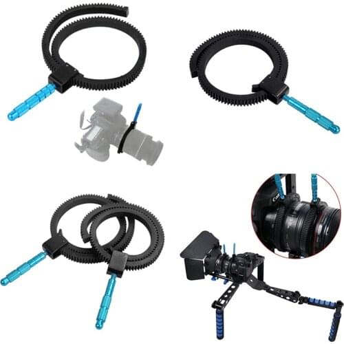 1pcs Adjustable Zoom Focusing Follow Focus Handle Scale Lever with Gear Ring for Camera Lens