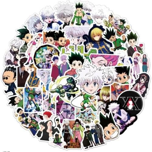 10/30/50pcs Hunter X Hunter DIY Graffiti Anime Stickers Pack On Laptop Motorcycle Skateboard Waterproof PVC Sticker Toys