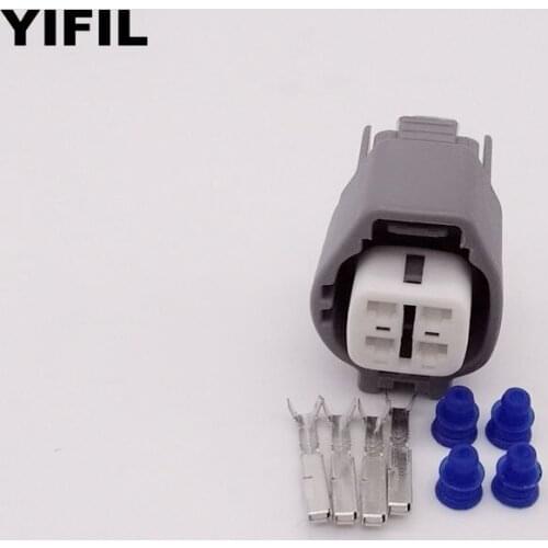 5/10/50pcs/lot 4 Pin/Way Female O2 Oxygen Sensor Bulkhead Connector Plug Socket Housing For Toyota 1JZ-GTE 2JZ-GTE 6189-0629