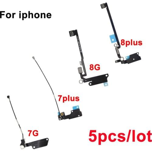 5pcs/lot New Loud Speaker Antenna Flex Cable For iPhone 7 8 Plus Loudspeaker Buzzer Ringer Connector Ribbon Parts