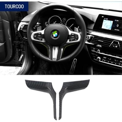 Car Styling Interior Steering Wheel Decor Trim Cover for BMW X3 2018 ABS Car Modification Accessories