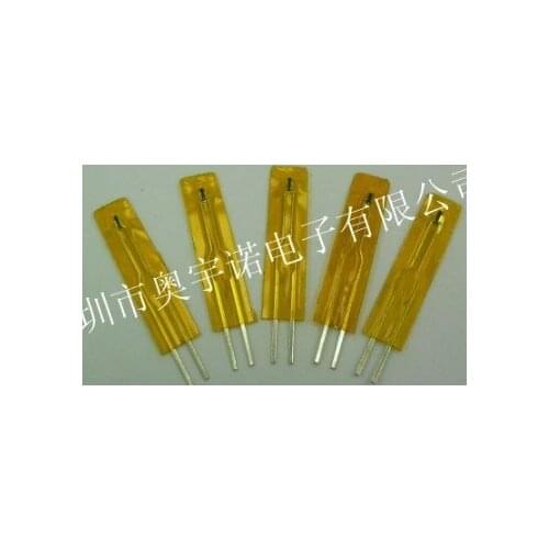 Free ship 100pcs/lot NTC thermistor thin film MF5B SMD type 50K 1% B value 3950 25 mm length ntc thermistor