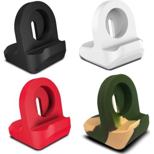 Free shipping Silicone Charge Stand Holder Station Dock for Apple Watch Series 1/2/3/4 42mm 38mm 40mm 44mm Charger Cable