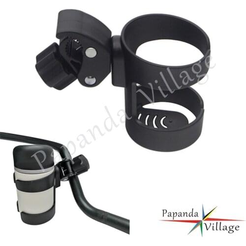 Outdoor Bicycle Drink Holder Universal Baby Stroller Bottle Holder Rack Wheelchair Motorcycle Plastic Water Cup Holder