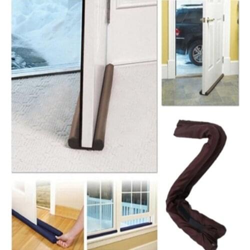 Door Draft Blocker Guard Stopper Protector Double Sided Home Door Excluder