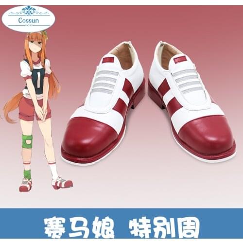 Pretty Derby Cosplay Shoes Boots Game Anime Halloween role play women anime game