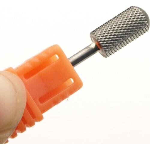 New Healty! Carbide Nail Drill Bits 3/32" Reverse chip anti-fly dust grinding head use for Gel Dental Burs