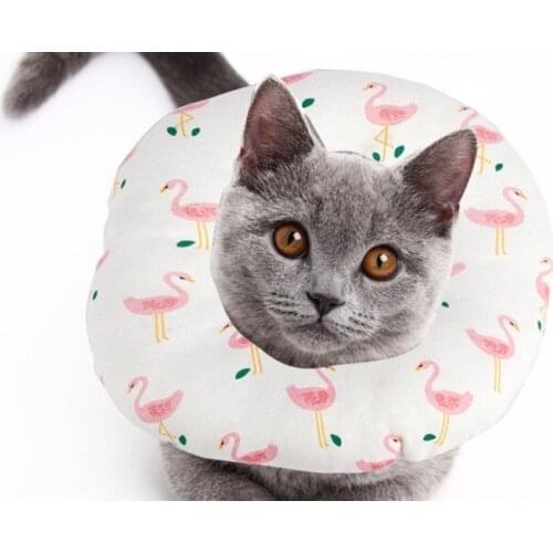 Pet Collar Pillow Soft Cat Collar Neck Sleeve Anti-scratch Anti-smashing Pet Supplies Dogs Collars Padded