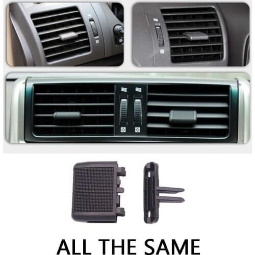 Air Conditioning Vent Toggle Piece Outlet Card Pad Clip Wind Direction Adjustment Plectrum Knob For Toyota Prado LC150