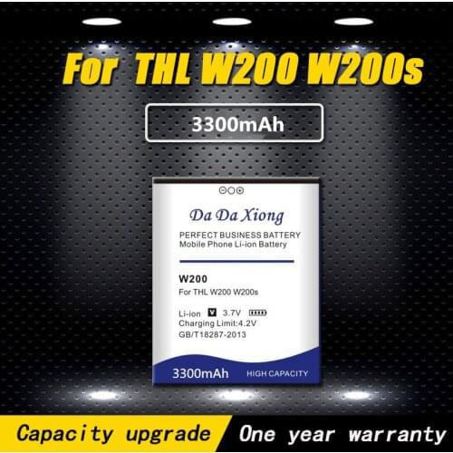 High quality 3300mAh W200 Battery for THL W200 w200s W200C Phone battery