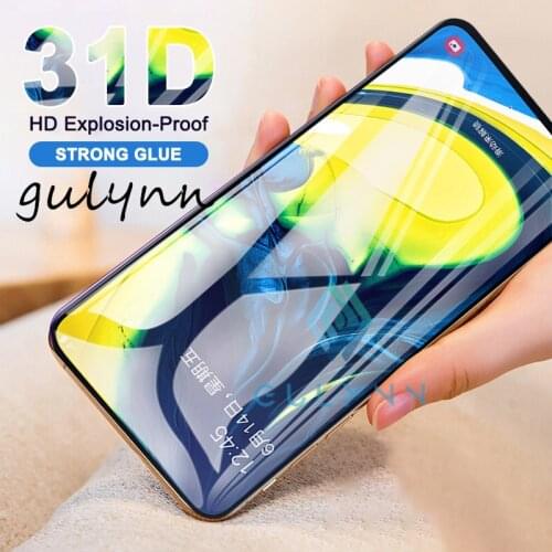 31D Full Screen Protector Tempered Glass For Samsung Galaxy A50 A70 J6 J4 Plus A20E A40S A10 A20 A30 A40 A60 A80 A90 A51 Cover