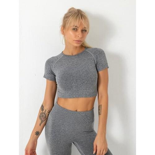 Women Seamless Yoga Sets Hot Sale 2 Pieces SetFitness Sportswear Fitness Wear Breathable Running Leggings Workout Suit Shorts