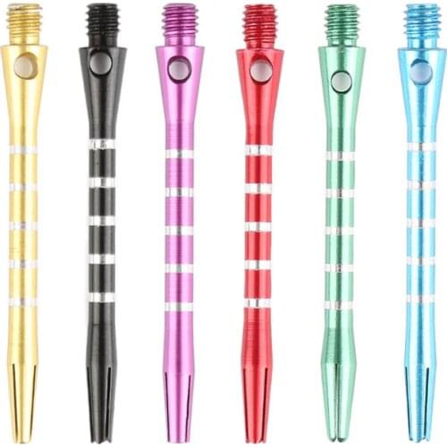 10 pcs New Great Aluminum Medium Darts Shafts Dart Stems Target Pro Grip Throwing Accessories Toy Sports Game Suit For Harrows