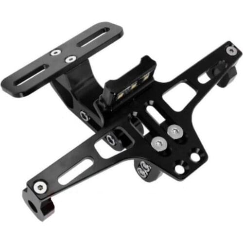 Motorcycle Modification Accessories Aircraft License Plate Frame MSX With Lights Applicable To Bws Universal