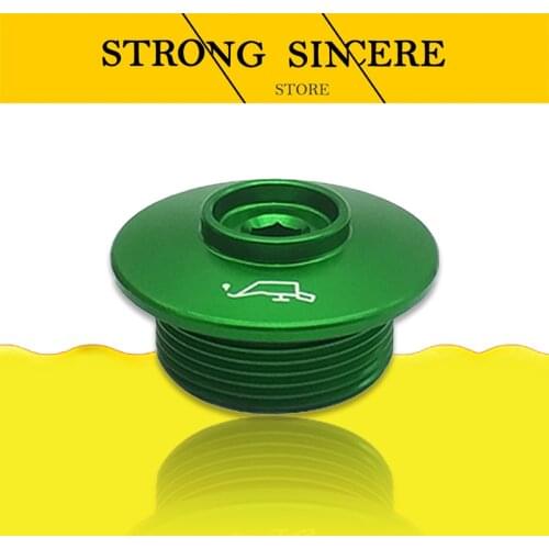 Aluminum Motorcycle Brake Fluid Engine oil tank Reservoir Tank Cover Cap FOR KAWASAKI CBR650F 03-16 ZX-10R 16-19 ZX-10RR 17-19