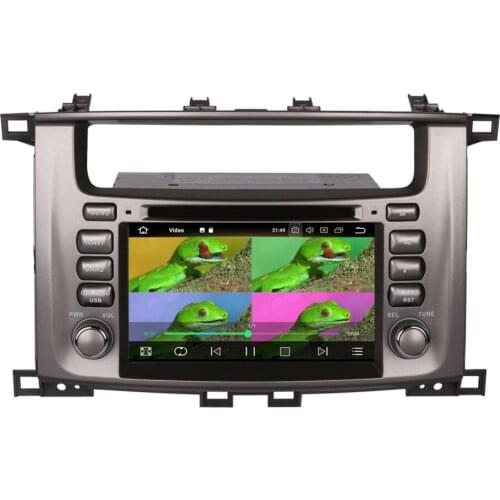 Android 7.1/8.0 Octa Core 4GB RAM Car GPS Navigation Radio Stereo For Toyota Land Cruiser 100 DVD Multimedia Player Head Unit