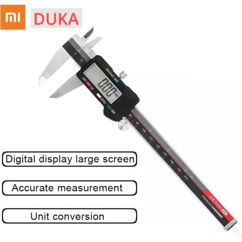 Xiaomi DUKA CA2 Digital Caliper 150mm 6 inch LCD Digital Screen Electronic Vernier Calipers Micrometer Accuracy Measuring Tool