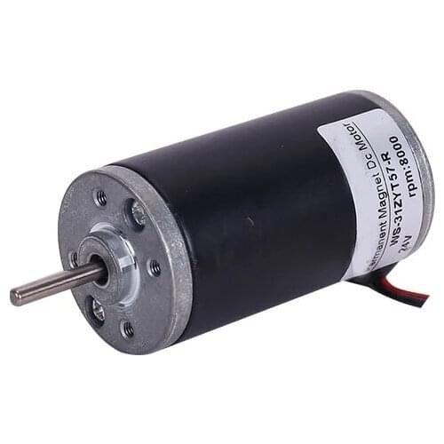 12V/24V 3500RPM 5000RPM 6000RPM 8000RPM Permanent Magnet DC Motor 3mm CW/CCW High Powerful Micro Brush Motor High Speed Motor