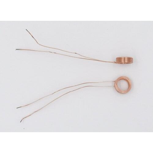 6.6uH8.3mm Coil Wireless Charging Coil Wire Diameter 0.3mm Outer Diameter 8.3mm Inner Diameter 6mm Thickness 2.8mm