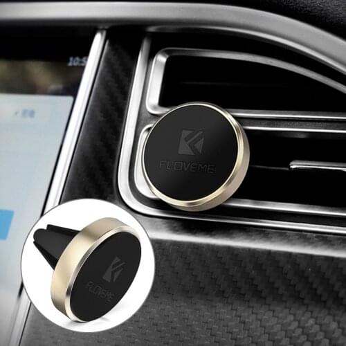 Magnetic mobile phone bracket magnet installation mobile phone bracket (round iron laser logo)