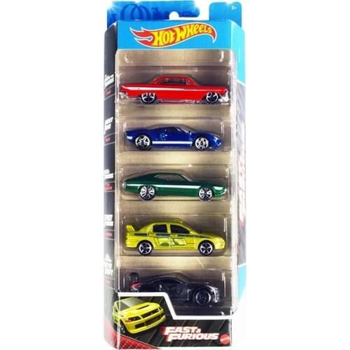 Hot Wheels 5 Car Set Fast&Furious Edition