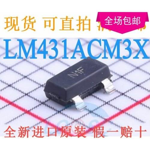 New 10pcs/lot LM431ACM3X LM431ACM SOT23 N1F