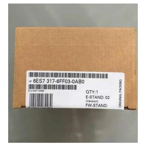 Brand New Siemens 6ES7317-6FF03-0AB0 6ES7 317-6FF03-0AB0 PLC Base Module