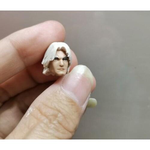 Painted 1/18 Scale White Hair Tony Redgrave Head Sculpt Fit 3.75" Figure