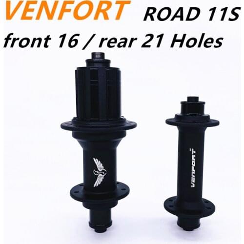 Original venfort v9 Road C V brake bicycle plugs 10s 11s front 16h Rear 21 holes axle 100*9/130*10MM Road Bike Hub 11 speeds 3