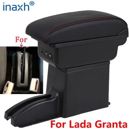 For Lada Granta Armrest For Lada Granta Car Armrest box central Store content Storage box Arm Auto accessories Interior details