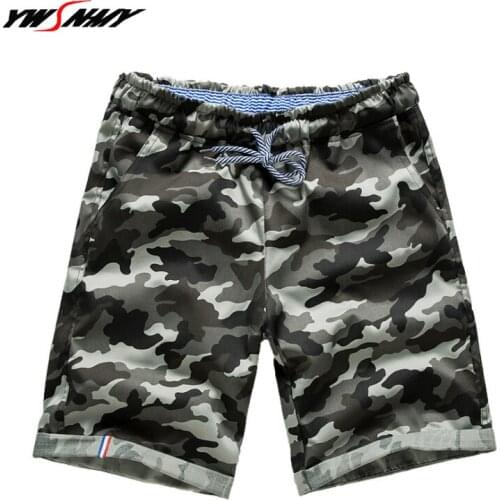 Summer new cotton mens shorts fashion army camouflage man casual brand Knee Length pants cargo shorts overalls breeches for men