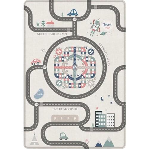 Foldable Cartoon Baby Play Mat Flying Chess Mat Baby Climbing Pad Kids Rug Baby Games Mats Toys For Children