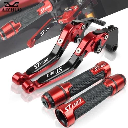 Brake Clutch Lever Aluminum Parts Motorcycle Handle Grips Handle Bar For Honda ST1300 ST1300A ST 1300 A 2003-2007 2004 2005 2006