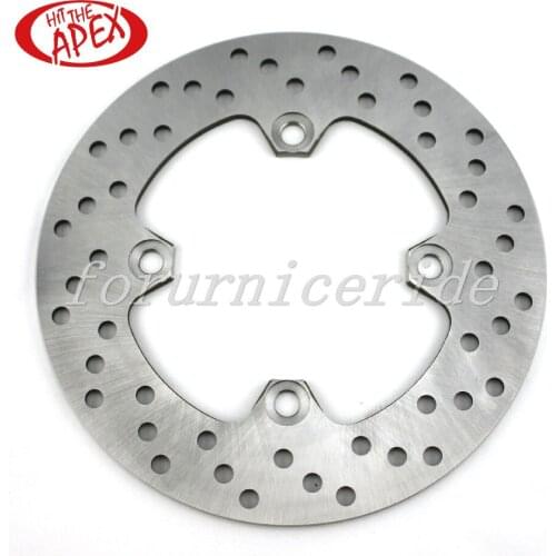 Stainless Steel Rear Motorcycle Brake Rotor Disc Disk For KAWASAKI ZX6R ZX9R ZX-10R NINJA Z 1000 ER6F ER6N VERSYS 650 Z 750