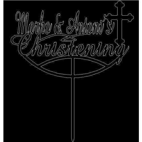 Custom order Acrylic Cake Topper , Private Order Acrylic Cake Topper ,Mirrored Cake Toppers