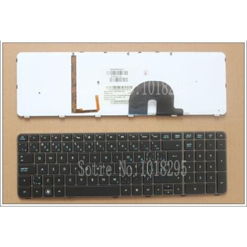 100% NEW For HP Envy 17,17-2199EL, 17-2199EZ 17-1189EL, 17-1190CA Canadian French laptop keyboard With backlight 610914-121