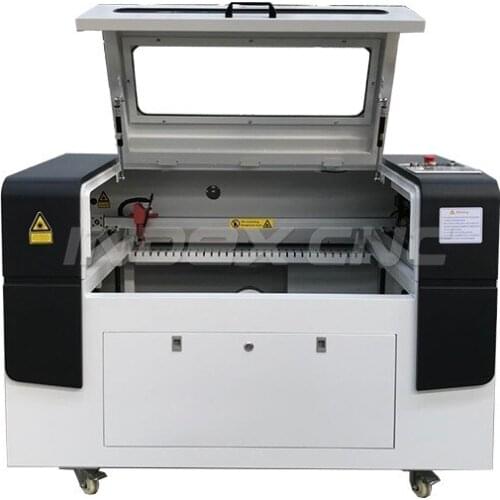 2017 intelligent 6090 laser engraving and cutting machine with up/down table, rotary attachment