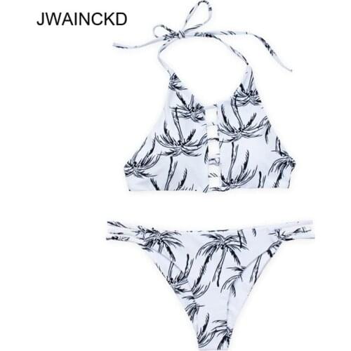 2018 New Bikinis Sexy Women Swimsuit Bandeau Biquinis Padded maillot de bain Femme Monokini Push Up Bikini Set Summer Beachwear